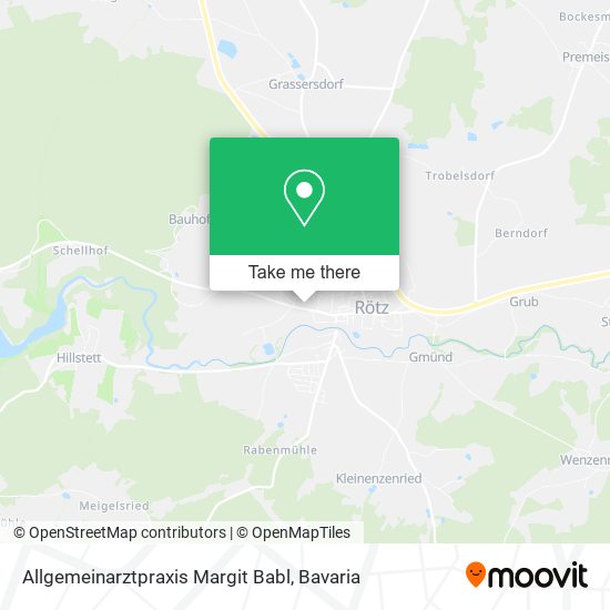 Allgemeinarztpraxis Margit Babl map