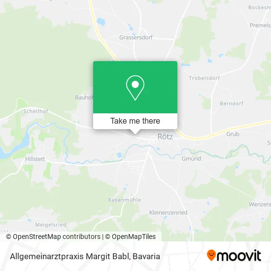 Карта Allgemeinarztpraxis Margit Babl