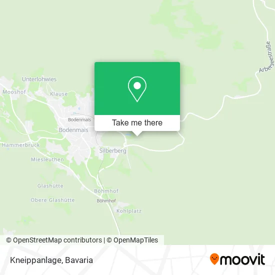 Карта Kneippanlage