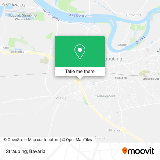 Карта Straubing