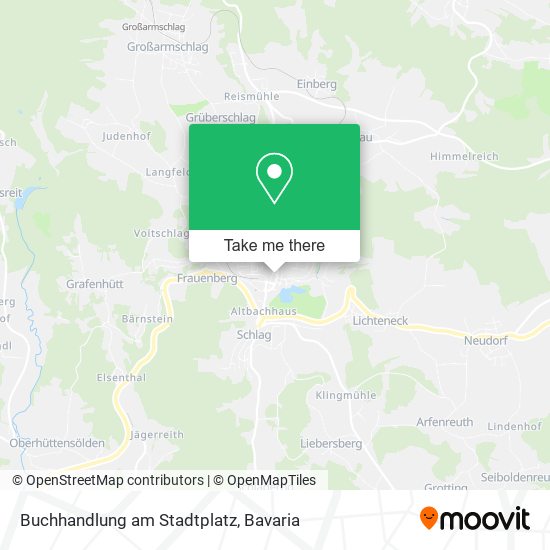 Buchhandlung am Stadtplatz map