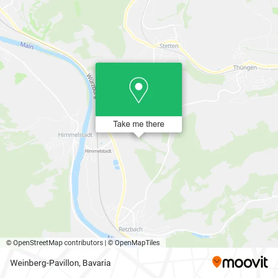 Карта Weinberg-Pavillon