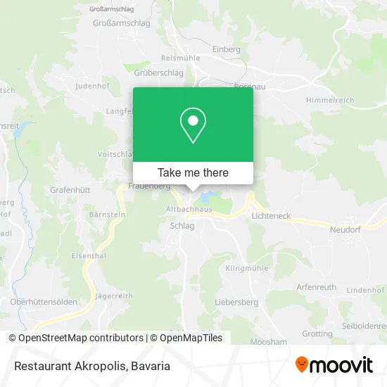 Карта Restaurant Akropolis