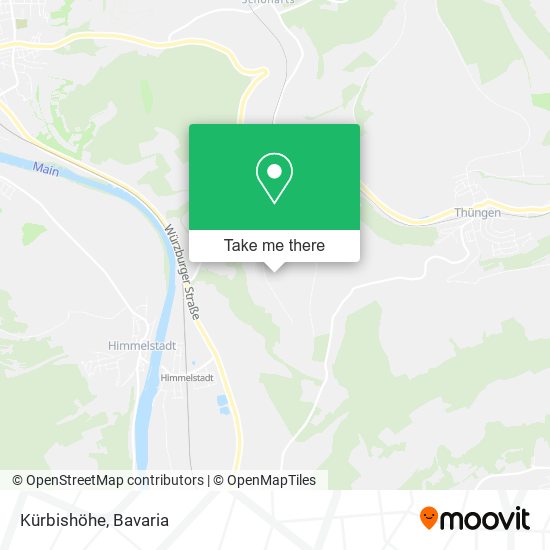Kürbishöhe map