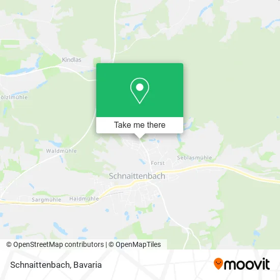 Карта Schnaittenbach