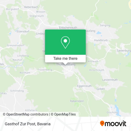 Карта Gasthof Zur Post