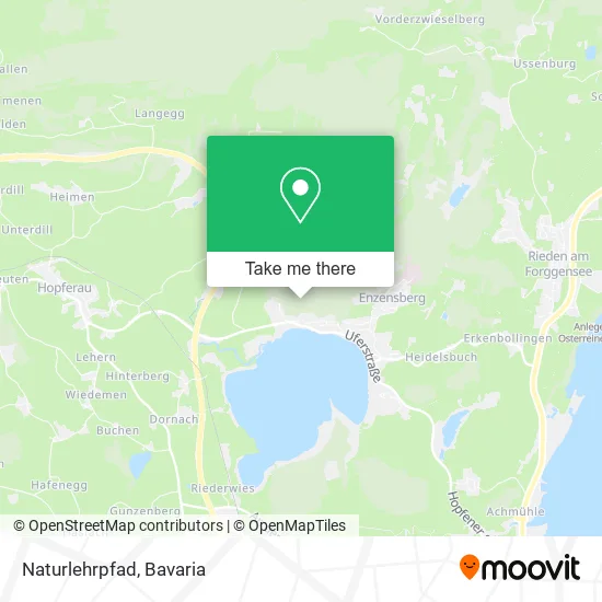 Карта Naturlehrpfad
