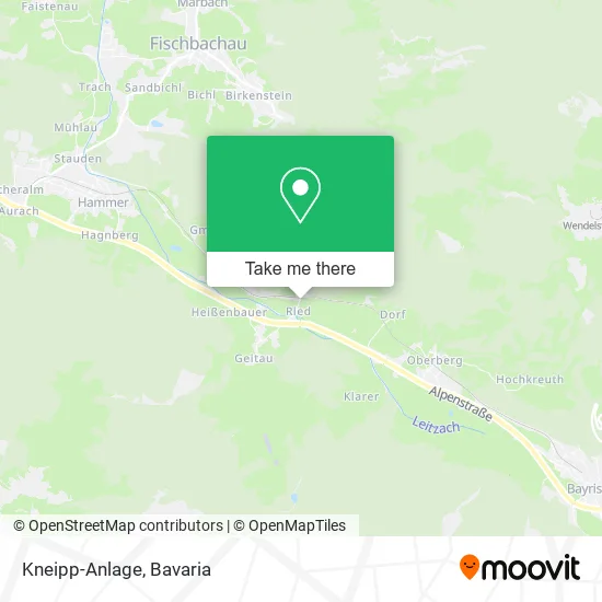 Карта Kneipp-Anlage