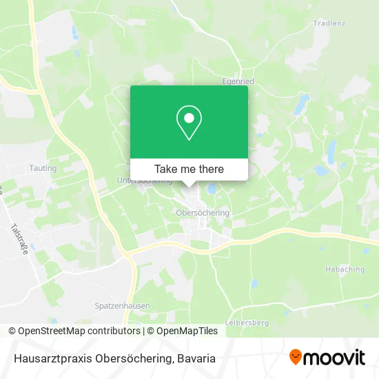 Карта Hausarztpraxis Obersöchering