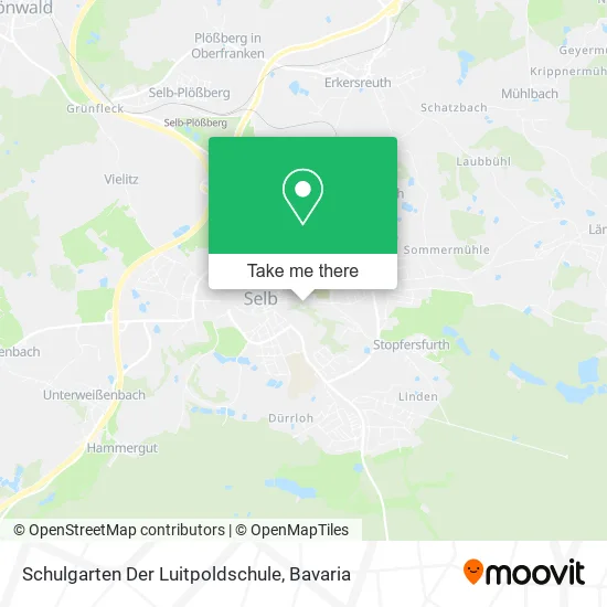 Карта Schulgarten Der Luitpoldschule