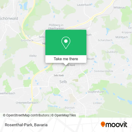 Карта Rosenthal-Park