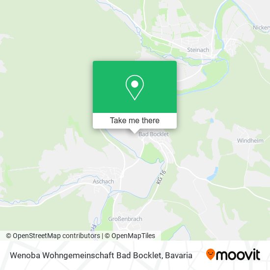 Wenoba Wohngemeinschaft Bad Bocklet map