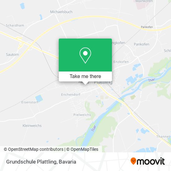 Карта Grundschule Plattling