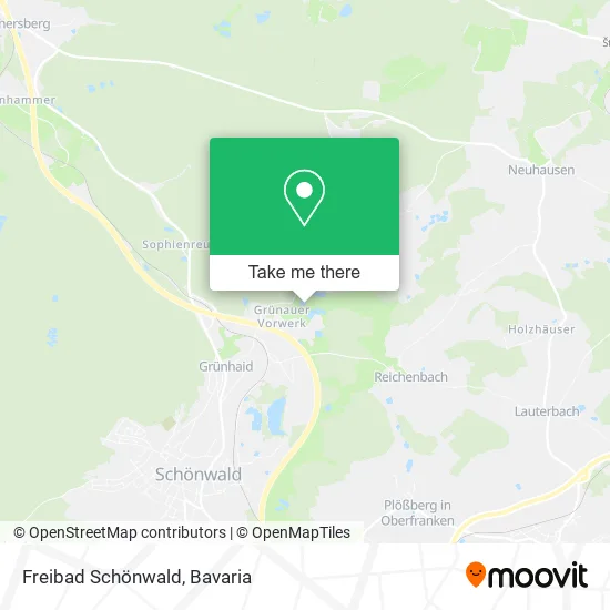 Карта Freibad Schönwald