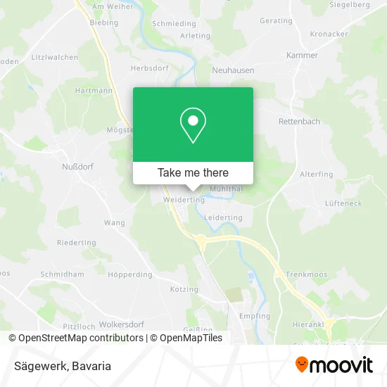 Карта Sägewerk