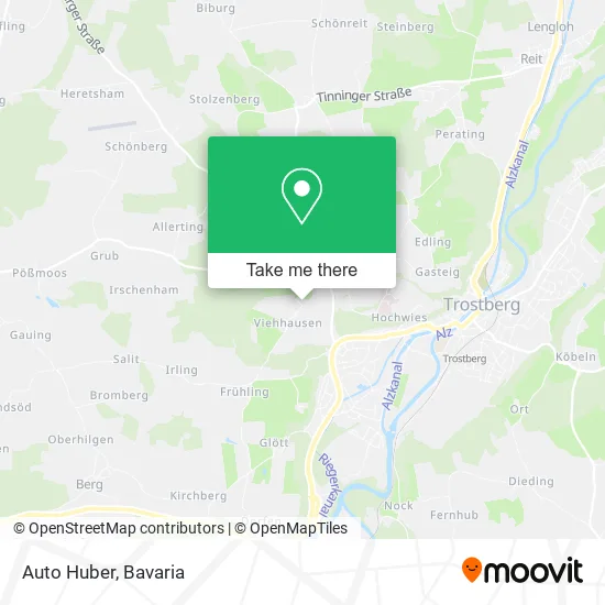 Карта Auto Huber