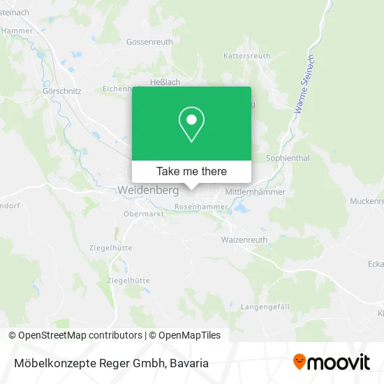 Карта Möbelkonzepte Reger Gmbh