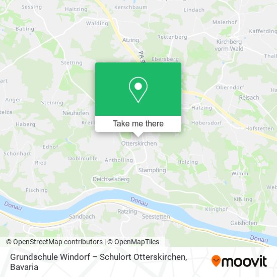 Grundschule Windorf – Schulort Otterskirchen map