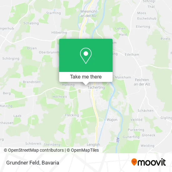 Карта Grundner Feld