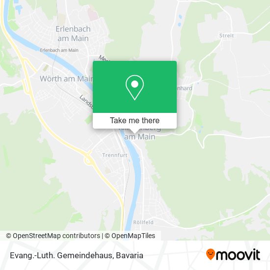 Evang.-Luth. Gemeindehaus map