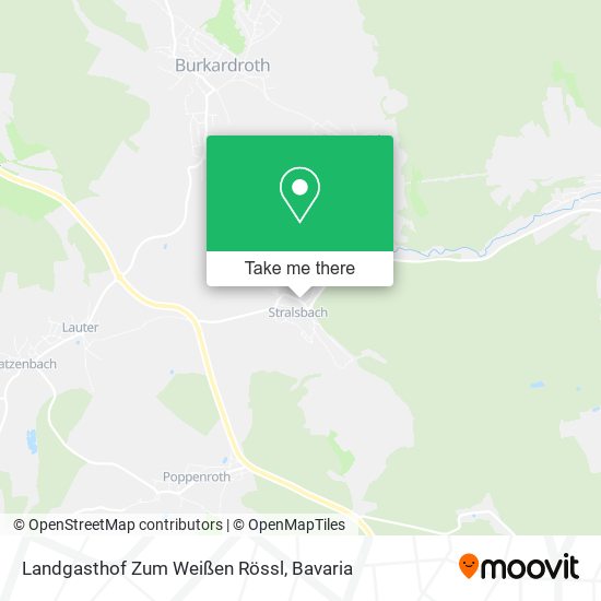 Landgasthof Zum Weißen Rössl map