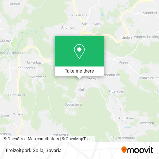 Карта Freizeitpark Solla