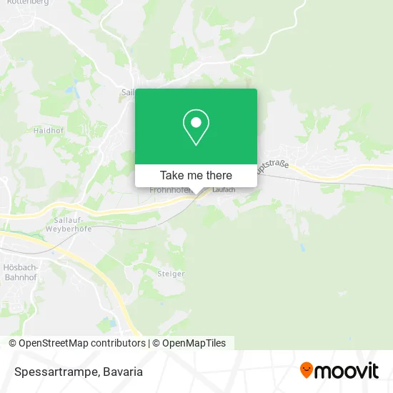 Карта Spessartrampe