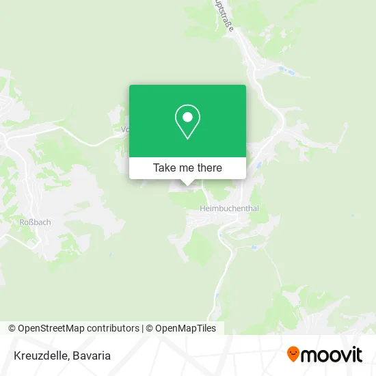 Карта Kreuzdelle