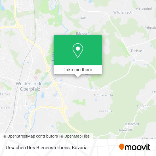Карта Ursachen Des Bienensterbens