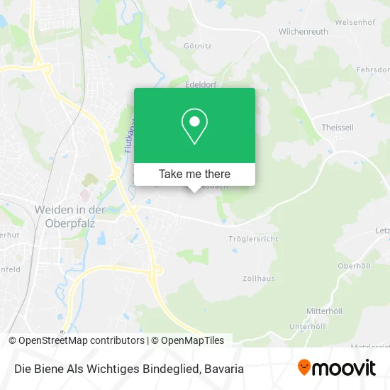 Карта Die Biene Als Wichtiges Bindeglied