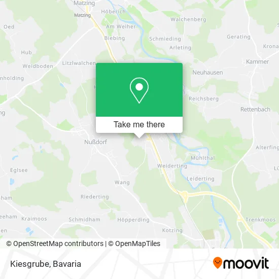 Карта Kiesgrube