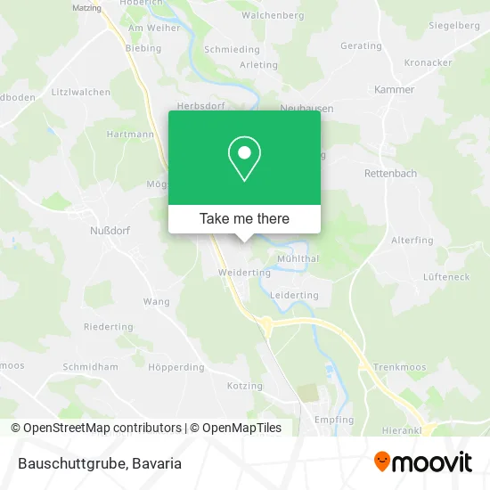 Карта Bauschuttgrube