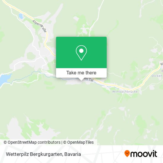 Wetterpilz Bergkurgarten map