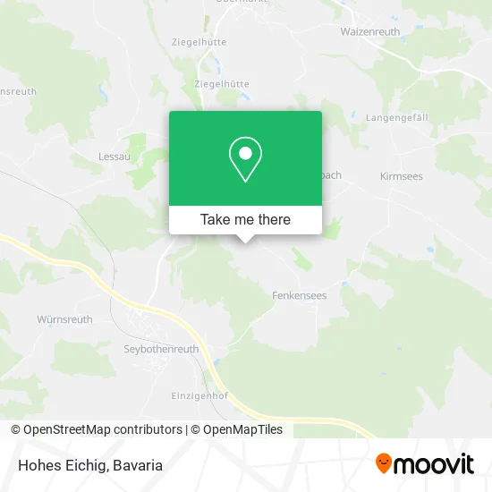 Карта Hohes Eichig