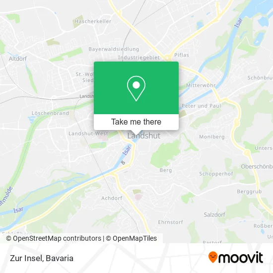 Карта Zur Insel