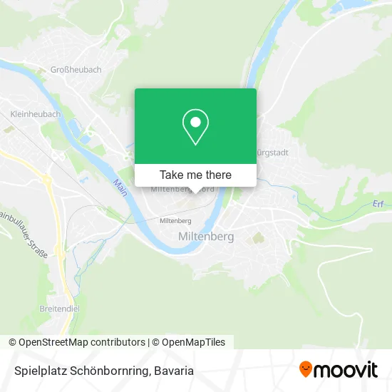 Карта Spielplatz Schönbornring