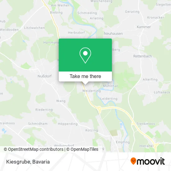Карта Kiesgrube