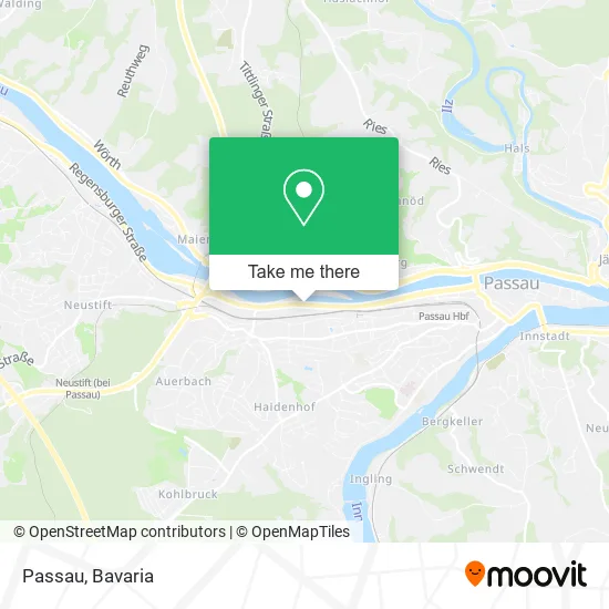 Карта Passau