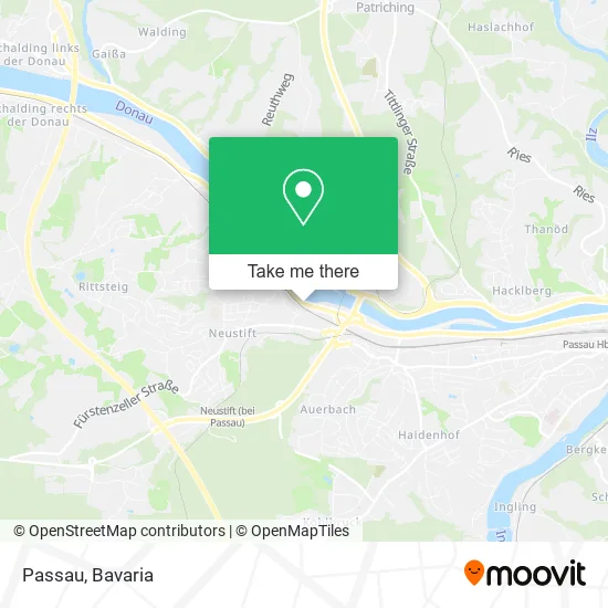 Карта Passau