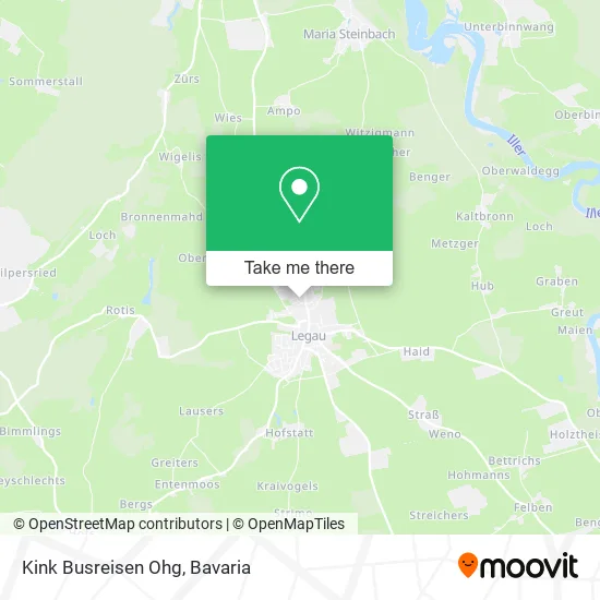 Карта Kink Busreisen Ohg