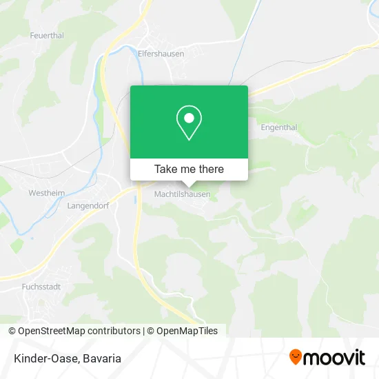 Карта Kinder-Oase