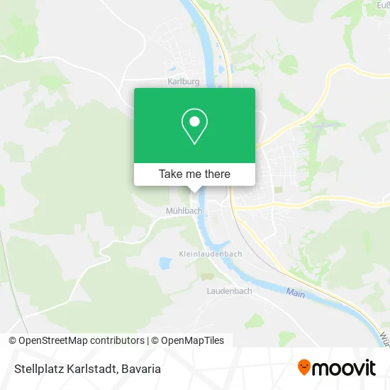 Карта Stellplatz Karlstadt