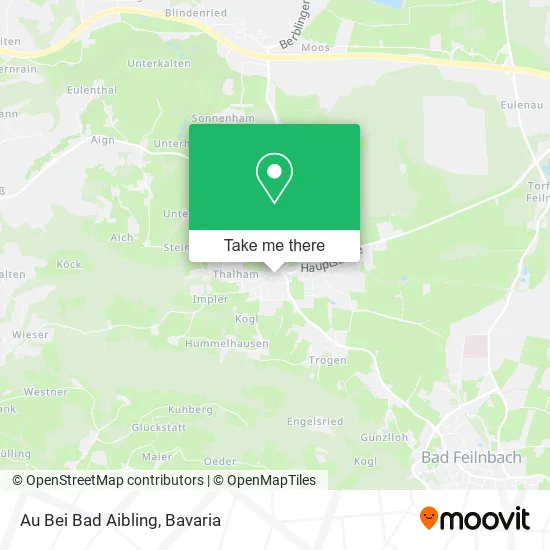 Карта Au Bei Bad Aibling