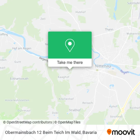 Карта Obermainsbach 12 Beim Teich Im Wald