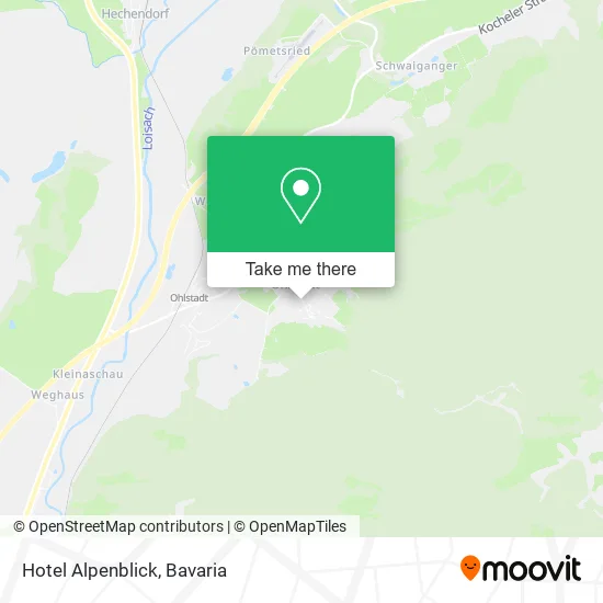 Карта Hotel Alpenblick