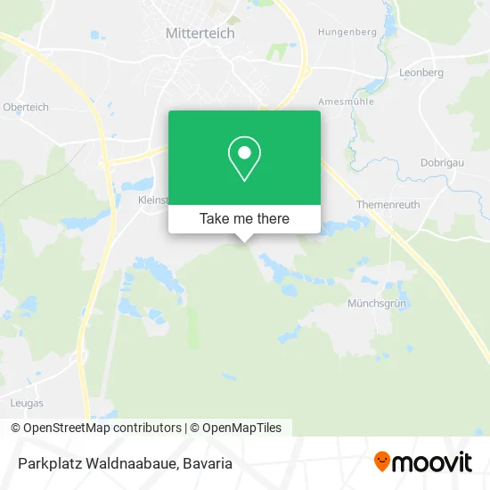 Карта Parkplatz Waldnaabaue