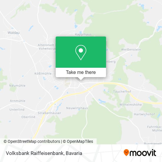 Volksbank Raiffeisenbank map