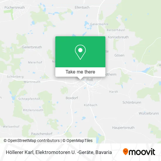 Карта Höllerer Karl, Elektromotoren U. -Geräte