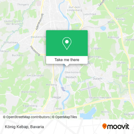 Карта König Kebap