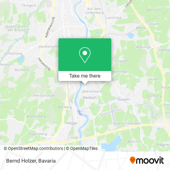 Карта Bernd Holzer